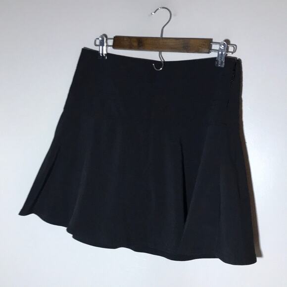 Athleta 4 black skort skirt athleisure gorpcore active running tennis pickleball - Picture 1 of 9